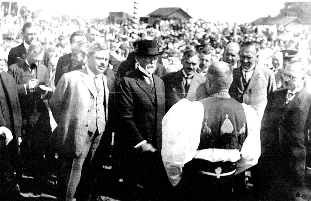 1924 Návštěva Masaryka